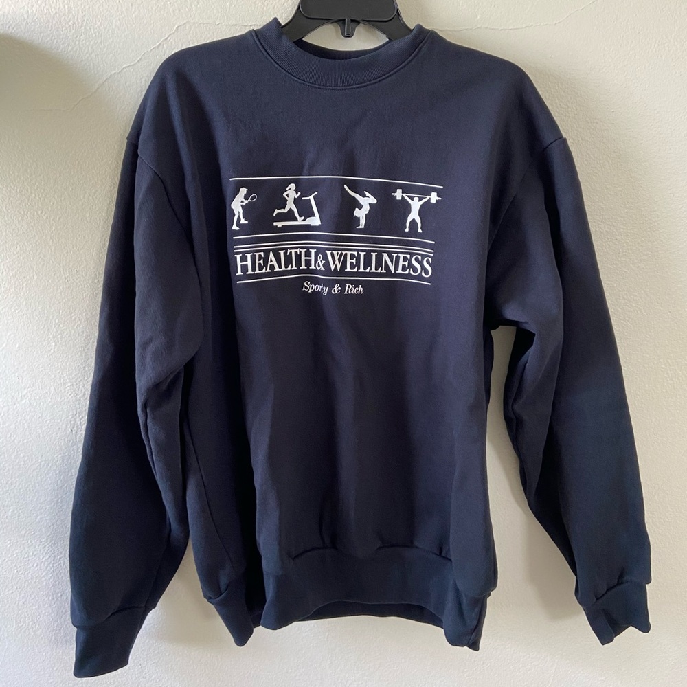 Sporty & Rich Health and Wellness Sweatshirt